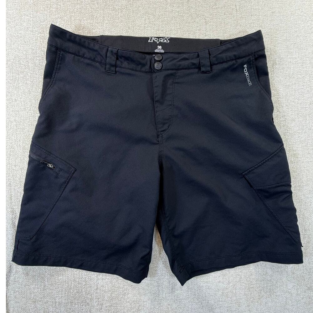 Fox Racing Men's Black 38 Bike Cargo Shorts Motocross MTB Outdoor Riding Wear